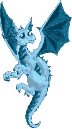 Little blue dragon gif Little blue dragon gif